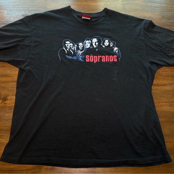 Vintage Y2K The Sopranos Tony Soprano HBO 2000 Tee | XL - Picture 1 of 9
